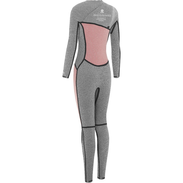 2025 Nyord Womens Furno Ultra Plus 5/4mm Chest Zip Wetsuit FUPW54001 - Black